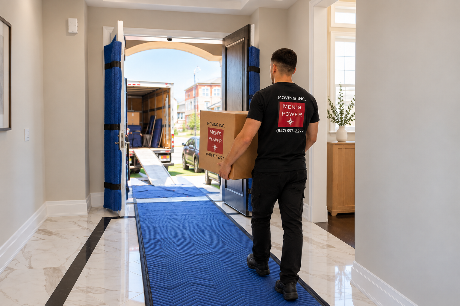 How Professional Movers Protect Your Home During a Move